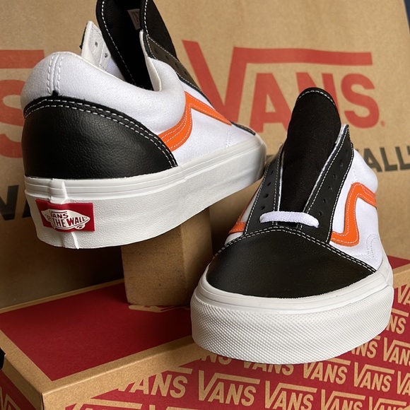 Vans Men’s Old Skool Classic Sport Black/True White Sneakers - Picture 10 of 16